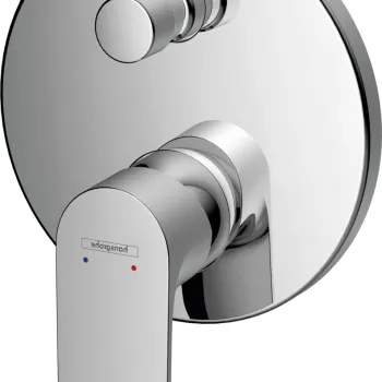 Baterie cada - dus Hansgrohe Rebris S montaj incastrat necesita corp ingropat crom imagine