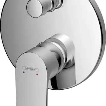 Baterie cada - dus Hansgrohe Rebris S montaj incastrat necesita corp ingropat crom imagine