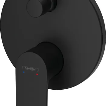 Baterie cada - dus Hansgrohe Rebris S montaj incastrat necesita corp ingropat negru mat imagine