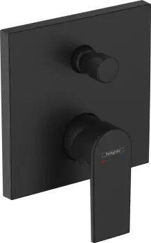 Baterie cada - dus Hansgrohe Vernis Shape montaj incastrat necesita corp ingropat negru mat imagine