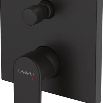 Baterie cada - dus Hansgrohe Vernis Shape montaj incastrat necesita corp ingropat negru mat imagine