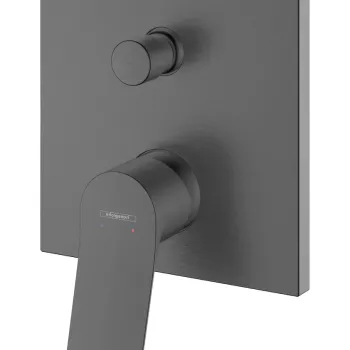 Baterie cada - dus Hansgrohe Vivenis montaj incastrat  necesita corp ingropat  negru periat imagine