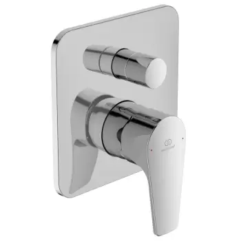 Baterie cada - dus Ideal Standard Cerafine D cu montaj incastrat corp ingropat inclus crom imagine