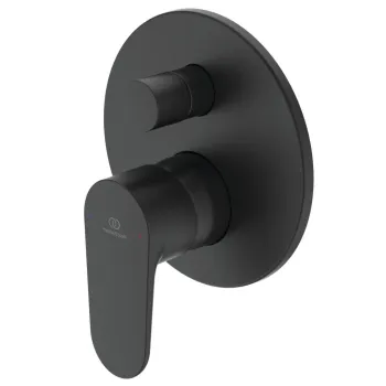 Baterie cada - dus Ideal Standard Cerafine O cu montaj incastrat corp ingropat inclus negru mat imagine