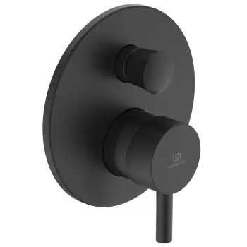 Baterie cada - dus Ideal Standard Ceraline montaj incastrat necesita corp incastrat negru mat imagine