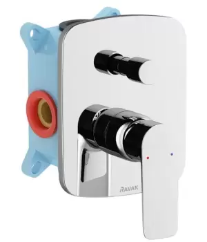 Baterie cada - dus Ravak Classic CL 065.00 cu montaj incastrat necesita corp ingropat R-box imagine