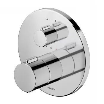 Baterie cada - dus termostatata Duravit Thermo montaj incastrat necesita corp ingropat crom imagine