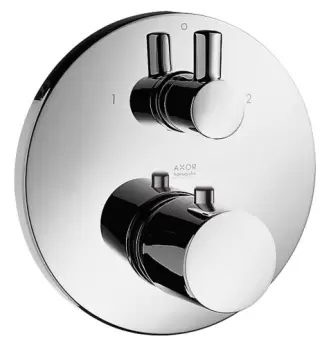 Baterie cada - dus termostatata Hansgrohe Axor Uno montaj incastrat necesita corp ingropat imagine