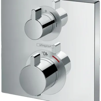 Baterie cada - dus termostatata Hansgrohe Ecostat E cu montaj incastrat necesita corp ingropat imagine