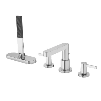Baterie cada Hansgrohe Finoris din 4 elemente montare pe cada necesita corp sBox crom imagine