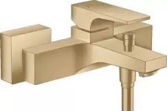Baterie cada Hansgrohe Metropol proiectie 18cm bronz periat imagine