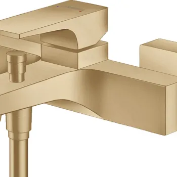 Baterie cada Hansgrohe Metropol proiectie 18cm bronz periat imagine