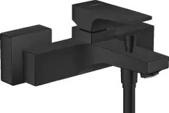 Baterie cada Hansgrohe Metropol proiectie 18cm negru mat imagine
