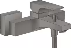 Baterie cada Hansgrohe Metropol proiectie 18cm negru periat imagine