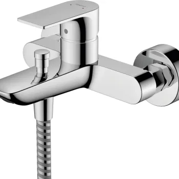 Baterie cada Hansgrohe Rebris E crom imagine