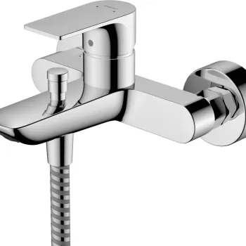 Baterie cada Hansgrohe Rebris E crom imagine