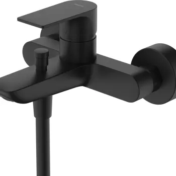 Baterie cada Hansgrohe Rebris E negru mat imagine