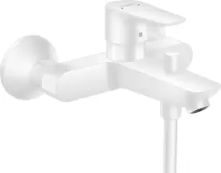 Baterie cada Hansgrohe Talis E alb mat imagine