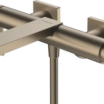 Baterie cada Hansgrohe Tecturis E divertor Select bronz periat imagine