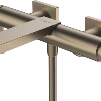 Baterie cada Hansgrohe Tecturis E divertor Select bronz periat imagine
