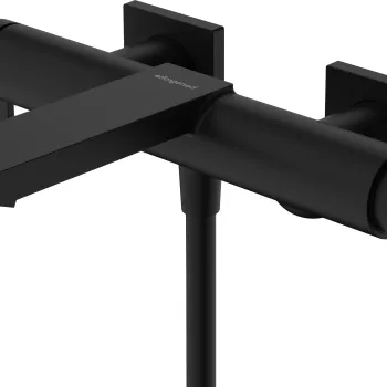 Baterie cada Hansgrohe Tecturis E divertor Select negru mat imagine