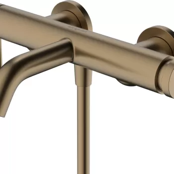 Baterie cada Hansgrohe Tecturis S bronz periat imagine