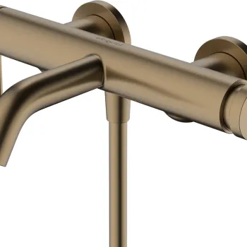 Baterie cada Hansgrohe Tecturis S bronz periat imagine