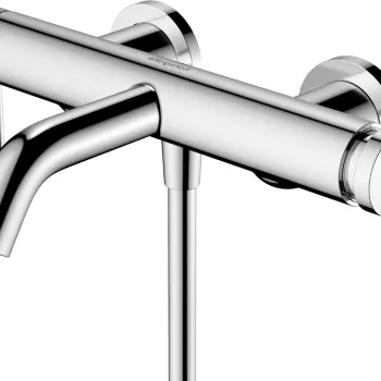 Baterie cada Hansgrohe Tecturis S crom imagine