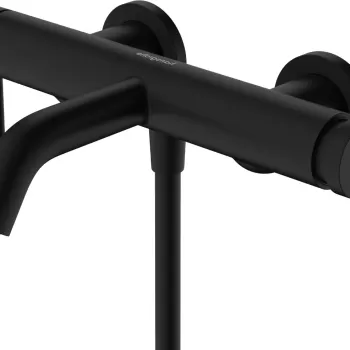 Baterie cada Hansgrohe Tecturis S negru mat imagine