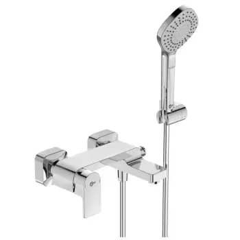 Baterie cada Ideal Standard Edge cu set de dus IdealRain imagine