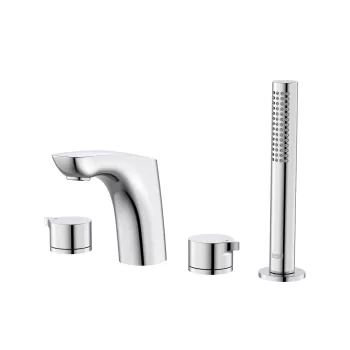 Baterie cada Roca Insignia din 4 elemente 130mm crom imagine
