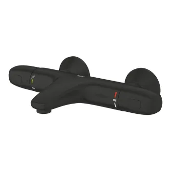 Baterie cada termostatata Grohe Grohtherm 1000 matte black imagine