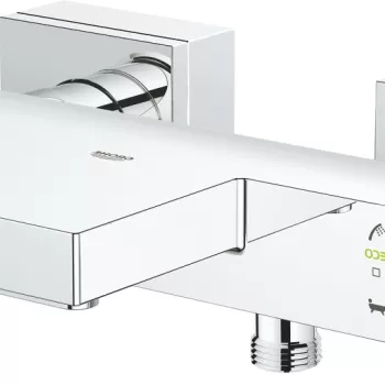 Baterie cada termostatata Grohe Grohtherm Cube crom imagine