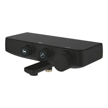 Baterie cada termostatata Grohe Grohtherm SmartControl  phantom black imagine
