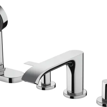 Baterie cu montaj pe cada Hansgrohe Vivenis cu 4 elemente si sBox crom imagine