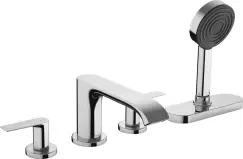 Baterie cu montaj pe cada Hansgrohe Vivenis cu 4 elemente si sBox crom imagine