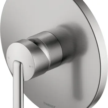 Baterie dus Duravit Balcoon  cu montaj incastrat  necesita corp ingropat  inox periat imagine