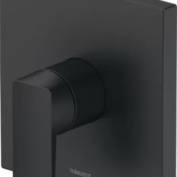 Baterie dus Duravit Manhattan montaj incastrat necesita corp ingropat negru mat imagine