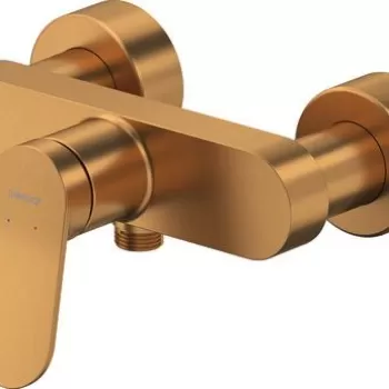 Baterie dus Duravit Wave bronz periat imagine
