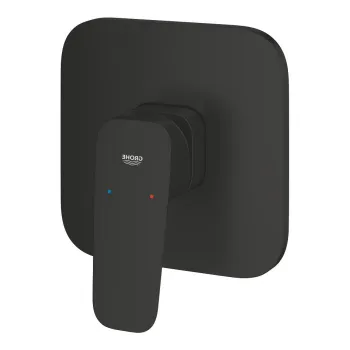 Baterie dus Grohe Cubeo cu montaj incastrat necesita corp ingropat matte black imagine