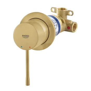 Baterie dus Grohe Essence cu montaj incastrat  include corp ingropat  brushed cool sunrise imagine