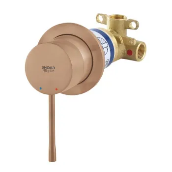 Baterie dus Grohe Essence cu montaj incastrat  include corp ingropat  brushed warm sunset imagine