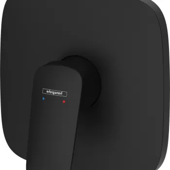 Baterie dus Hansgrohe Logis montaj incastrat necesita corp ingropat negru mat imagine