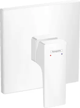 Baterie dus Hansgrohe Metropol montaj incastrat necesita corp incastrat alb mat imagine