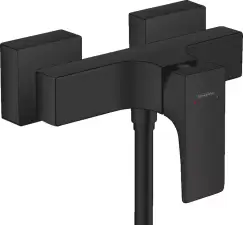 Baterie dus Hansgrohe Metropol negru mat imagine
