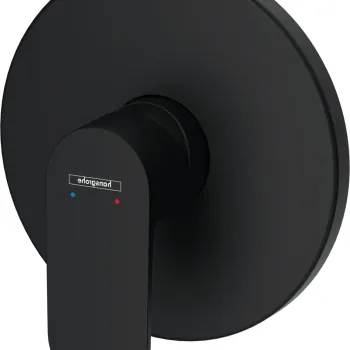 Baterie dus Hansgrohe Rebris S montaj incastrat necesita corp ingropat negru mat imagine