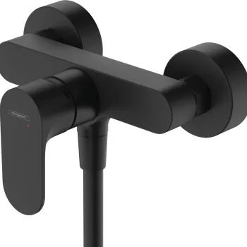 Baterie dus Hansgrohe Rebris S negru mat imagine
