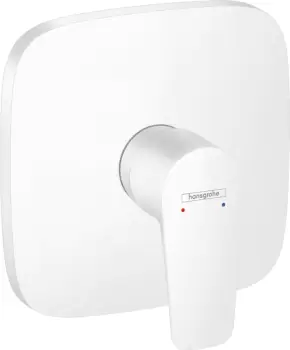 Baterie dus Hansgrohe Talis E montaj incastrat necesita corp ingropat alb mat imagine