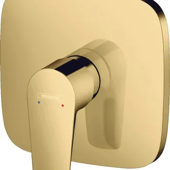 Baterie dus Hansgrohe Talis E montaj incastrat necesita corp ingropat gold optic lustruit imagine