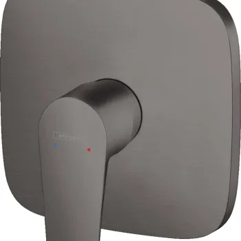 Baterie dus Hansgrohe Talis E montaj incastrat necesita corp ingropat negru periat imagine